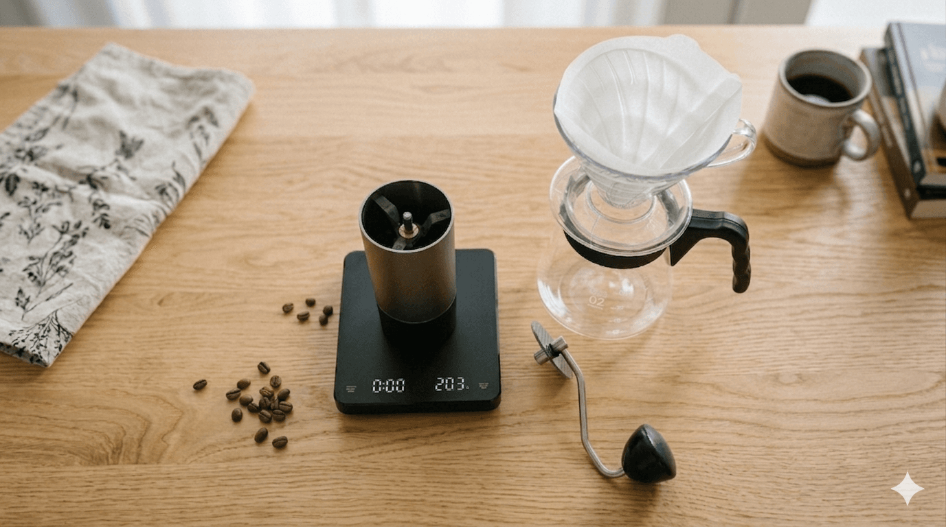 Coffee Emergency: A Quick Cheat Sheet for Ratios, Grinding, and Time